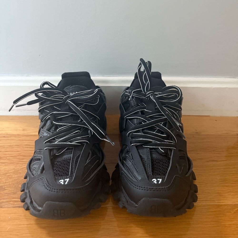 Balenciaga Black Athletic Shoes